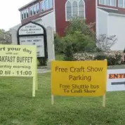 PUMC Welcomes Pitman Craft Show Visitors (9/20/14)