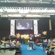 Pastor Kee Presents Award