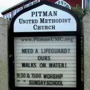 Our Lifeguard Walks on Water!