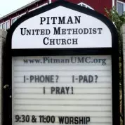 i-Phone? i-Pad?!?  Turn them off and say “I Pray”!!!