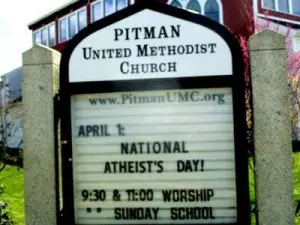Signboard 2016-04-01 National Atheists Day _IMG_3183