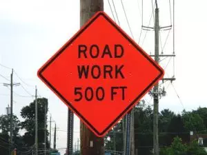 RoadSign Road Work _IMG_3543