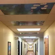 Ceiling Tile Art- An Overdue Look