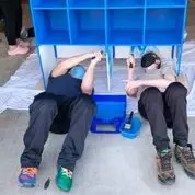 Youth Paint Cubbies for Nursery (3/21/21)