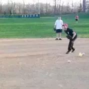 Softball Team in Action (4/12/14)